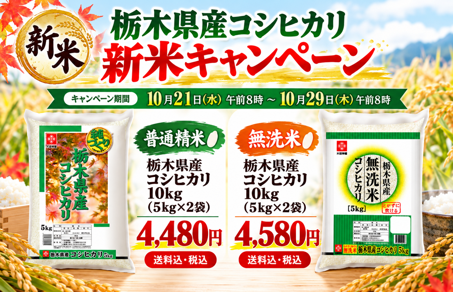 栃木新米