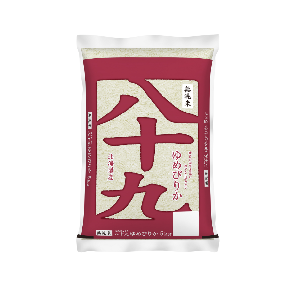 【OUTLET】無洗米北海道産八十九 5kg
